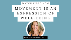 movement as an expression for well being